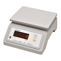 イシダ 上皿型質量はかり 秤量:30kg S-boxM-30 1台 67-5196-57（直送品）