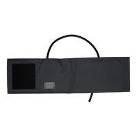 ユーメド貿易 ADラージゲージ血圧計ワンハンド用ナイロンカフセット(成人用)ダークグレー CB-140G-W 1セット 9-1435-04（直送品）