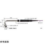 静止表面用温度センサ A形シリーズ ー50~500°C タイプE 90°、平行 100mm A-233E-01-1-TC1-ASP 1本（直送品）