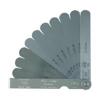 永井ゲージ製作所 JIS規格すきまゲージ100A12 100A12 1個(1セット) 61-1858-10（直送品）