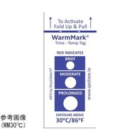 アイピー技研 ウォームマーク 温度・時間検知ラベル WM30°C 10枚入 65-1845-42 1ケース(10枚)（直送品）