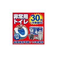 ブレイン 抗菌非常用トイレ凝固剤タイプお徳用30回(汚物袋付き) BR-961 1セット 62-9213-46（直送品）