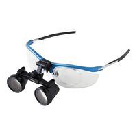 プレミアムプラスジャパン プレミアムルーペ センターフィックスタイプ 3倍 ブルー FC-0151BL 1個 9-1338-02（直送品）