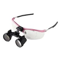 プレミアムプラスジャパン プレミアムルーペ センターフィックスタイプ 3倍 ピンク FC-0151P 1個 9-1338-03（直送品）