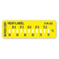 アイピー技研 ヒートラベル(不可逆性)11点表示 1ケース(10枚入) 11R-50 1ケース(10枚) 65-3676-07（直送品）