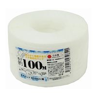 紺屋商事 PPバンド手仕事用 15mm×100m 白 00321000 1巻 64-9606-09（直送品）