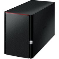バッファロー LinkStation for SOHO ネットワークHDD 2ベイ 8TB LS220DN0802B 1台（直送品）