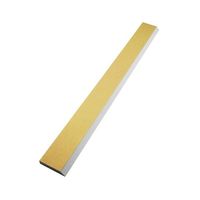 シーリングならし用ヘラ ならしヘラ のり付き テーパー加工 白 10mm×50mm×500mm 63-7935-85 1本（直送品）