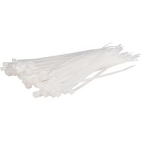 紺屋商事 結束バンド ケーブルタイ 屋内用 白 200×幅4.8mm 100本入 01281200 1パック(100本)（直送品）