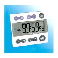 ウィザーライフサイエンス Traceable 4チャンネルアラームタイマー 14-649-17 1個 65-4340-60（直送品）