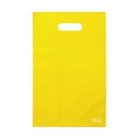 アズワン 梨地ソフトポリ袋 S イエロー 100枚入 65-8100-33 1袋(100枚)（直送品）