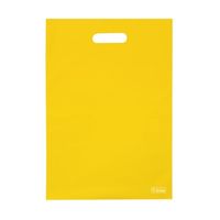 アズワン 梨地ソフトポリ袋 M イエロー 100枚入 65-8100-39 1袋(100枚)（直送品）