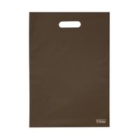 アズワン 梨地ソフトポリ袋 M ブラウン 100枚入 65-8100-42 1袋(100枚)（直送品）