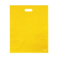 アズワン 梨地ソフトポリ袋 L イエロー 50枚入 65-8100-45 1袋(50枚)（直送品）