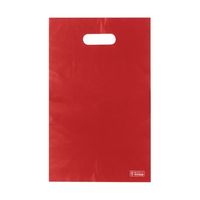 アズワン ポリ袋ハード S レッド 100枚入 65-8100-58 1袋(100枚)（直送品）