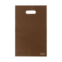 アズワン ポリ袋ハード S ブラウン 100枚入 65-8100-60 1袋(100枚)（直送品）