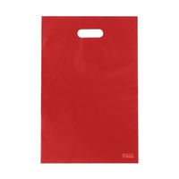 アズワン ポリ袋ハード M レッド 100枚入 65-8100-63 1袋(100枚)（直送品）