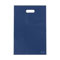 アズワン ポリ袋ハード M ネイビー 100枚入 65-8100-64 1袋(100枚)（直送品）