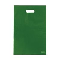 アズワン ポリ袋ハード M ディープグリーン 100枚入 65-8100-66 1袋(100枚)（直送品）