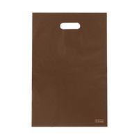 アズワン ポリ袋ハード M ブラウン 100枚入 65-8100-65 1袋(100枚)（直送品）