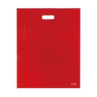 アズワン ポリ袋ハード L レッド 50枚入 65-8100-68 1袋(50枚)（直送品）