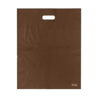 アズワン ポリ袋ハード L ブラウン 50枚入 65-8100-70 1袋(50枚)（直送品）