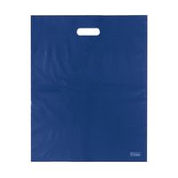 アズワン ポリ袋ハード L ネイビー 50枚入 65-8100-69 1袋(50枚)（直送品）