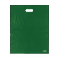 アズワン ポリ袋ハード L ディープグリーン 50枚入 65-8100-71 1袋(50枚)（直送品）