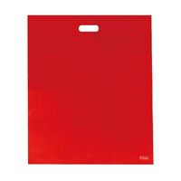 アズワン ポリ袋ハード LL レッド 50枚入 65-8100-73 1袋(50枚)（直送品）