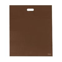 アズワン ポリ袋ハード LL ブラウン 50枚入 65-8100-75 1袋(50枚)（直送品）