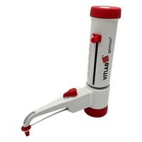 VITLAB ボトルトップディスペンサー(ジーニアス2) 5.0~50.0mL JCSS校正証明書付 1625507 1個（直送品）