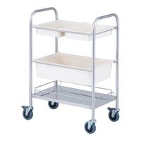 アズワン マルチキャリーカート 660×410×930mm W 1個 8-705-02（直送品）