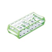 アズワン マルチラック 50mL×18本 グリーン 1箱(10個入) S600-30G 1箱(10個) 1-4311-13（直送品）