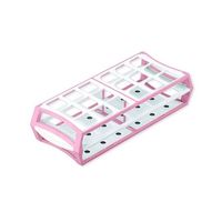 アズワン マルチラック 50mL×18本 ピンク 1箱(10個入) S600-30L 1箱(10個) 1-4311-14（直送品）