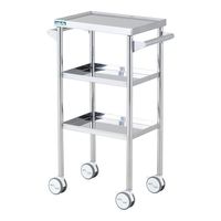 アズワン ステンレスワゴン(3段)714×400×800mm TE-603HD 1個 9-1310-02（直送品）