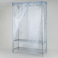 アズワン カテーテル収納シェルフ 1200×460×1892mm NV-W1200 1個 8-603-02（直送品）