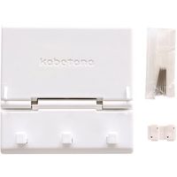 日軽産業 壁面用棚 kabetana 白 KT-HW 1個 64-9106-41（直送品）