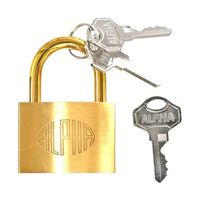アルファ アルファ南京錠 #1000 AL