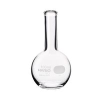 HARIO 平底フラスコ 100mL 1箱(63個入) HF-100-SCI 1箱(63個) 68-4038-26（直送品）