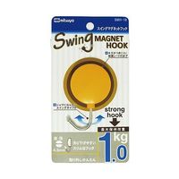 ミツヤ スイングマグフック 1.0kg 橙 1個×10箱入 SMH-10-OR 1ケース(10個) 68-0726-49（直送品）