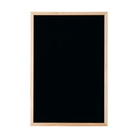 アズワン ブラックボード 90×60cm ナチュラル枠 ※マグネット可 68-0588-17 1台（直送品）