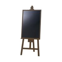 アズワン イーゼル&ボードセット ブラウン 68-0588-22 1セット（直送品）