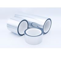 アズワン 高透明静電気除去テープ 強粘着タイプ 600mm×25m巻 68-0731-66 1巻（直送品）