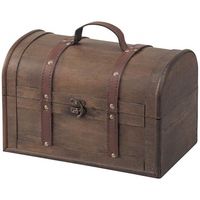 アズワン 木製トランクボックス ブラウン L 68-0949-97 1個（直送品）