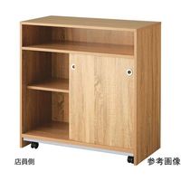アズワン 木製移動式カウンター キャスター付 ラスティック柄 68-0987-36 1台（直送品）