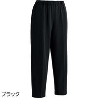 ケアファッション おしりスルッとカチオンライトパンツ ブラック S(股下55cm) 89880 1枚 68-0988-43（直送品）
