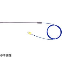 アズワン 耐熱シースK熱電対φ6.4×500mm ミニオメガコネクタ(1260°C) 68-1420-31 1個（直送品）