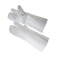 富士手袋工業 トコテ 溶接用3本指床革手袋 3013 1双 68-1982-66（直送品）