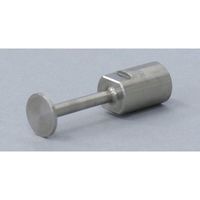 日本計測システム テクスチャー試験機用治具 平型圧子φ10(SUS304)(ステンレス製) CT-F10 1個 68-4526-49（直送品）