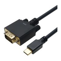 ホーリック USB Type-C→VGA 変換ケーブル